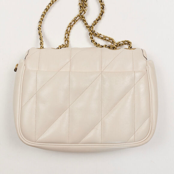 COACH Shoulder Bag with Chain Strap Cream 220170 - Picture 4 of 10